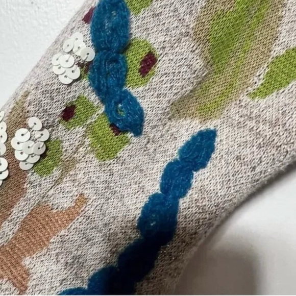 Knitted & Knotted Swing Petal Sweater Dress, Large - Picture 6 of 8